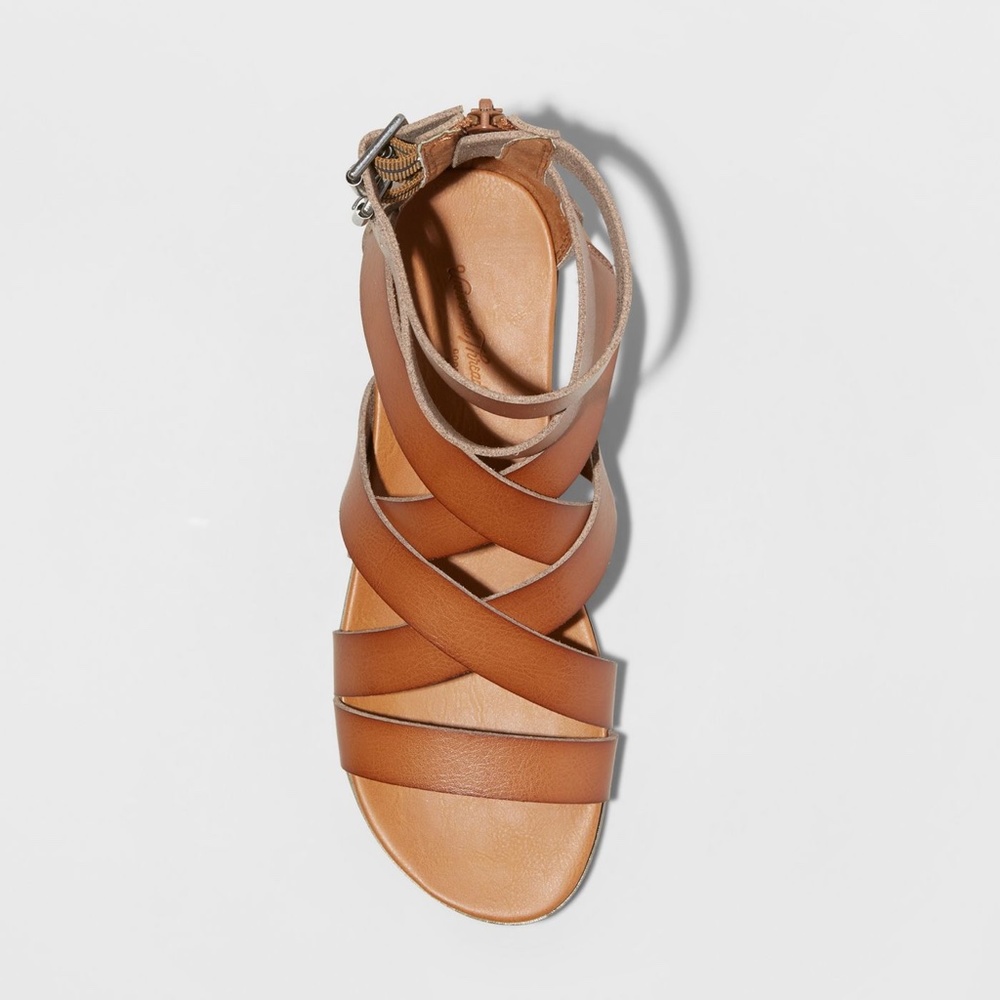 Universal Thread Women's Rosalee Gladiator Sandals. Size 6W - Picture 3 of 9